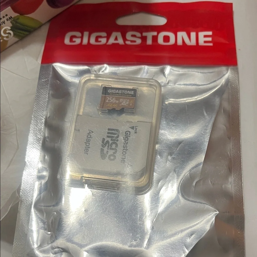 GIGASTONE 256GB Micro SD Card, 4K Camera Extreme, MicroSDXC Memory Card